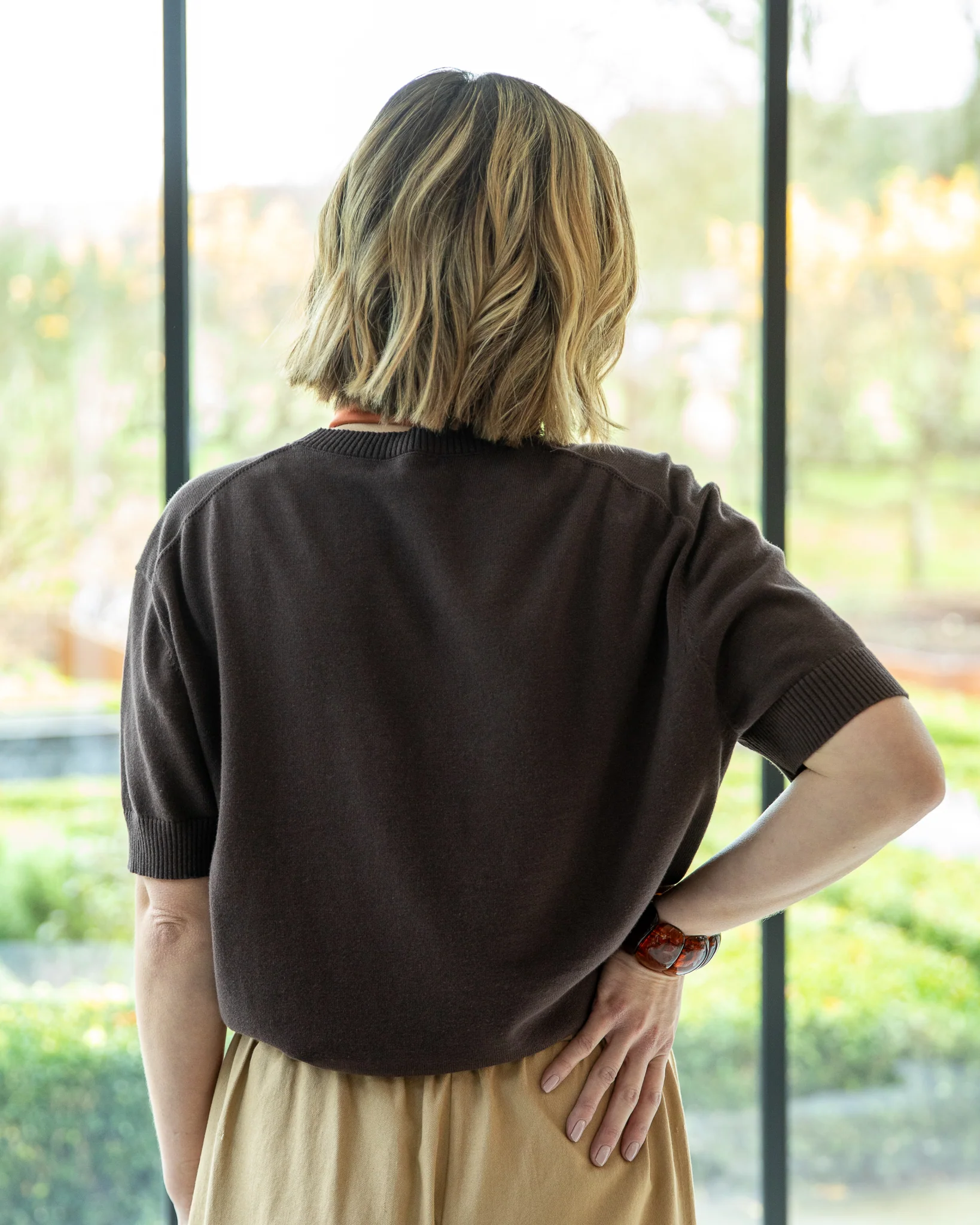Casey Top | Chocolate - Image 2