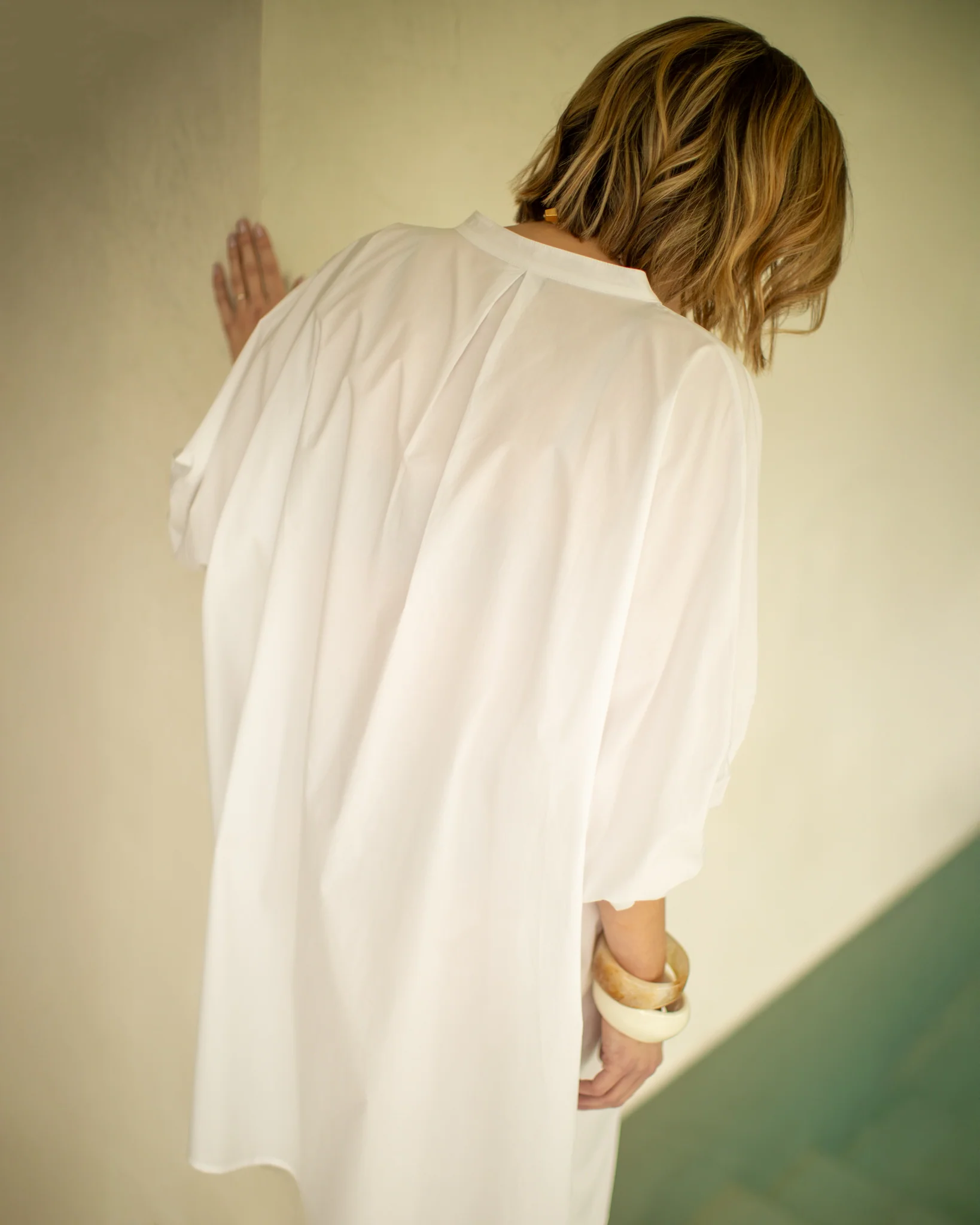 Chunky Bangle | Cream - Image 5