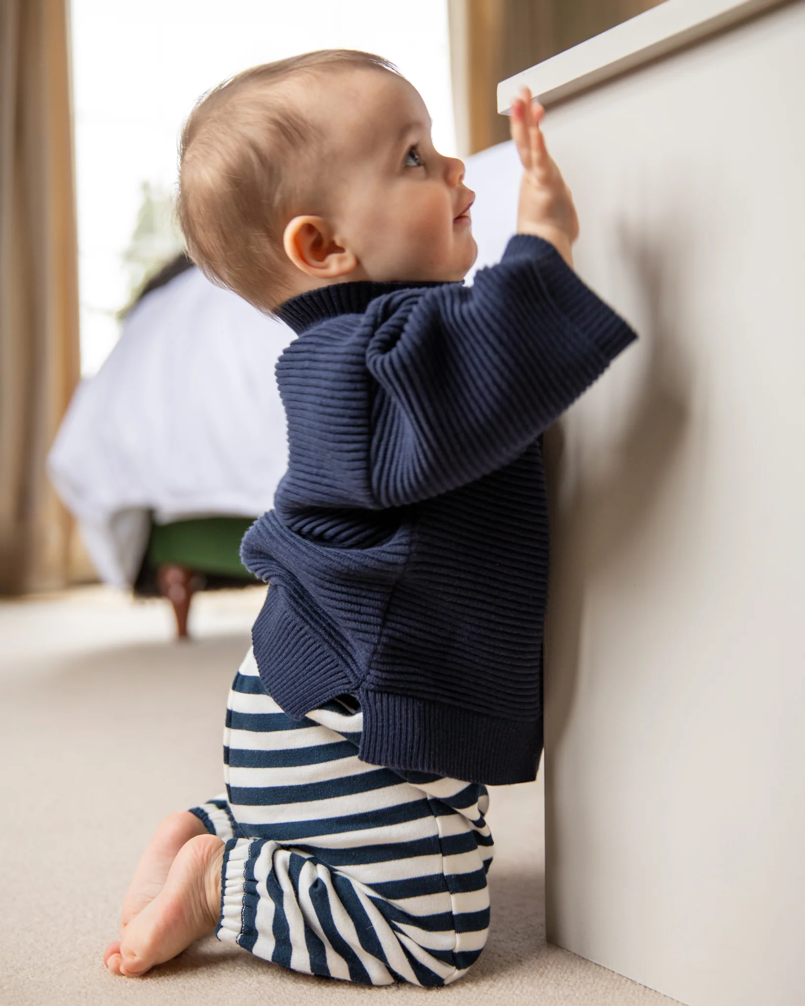Owlet Jumper | Navy - Image 3
