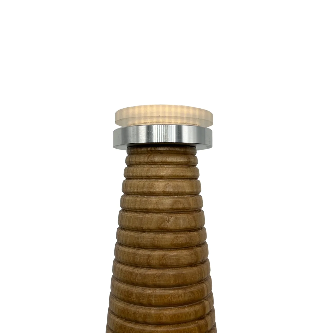 Rope Lampshade | Ribbed Teak - Image 5