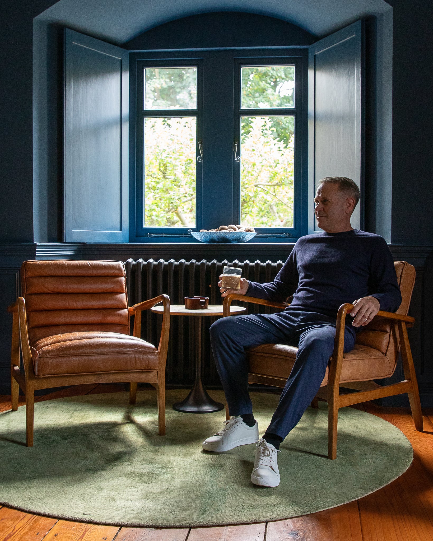 Theo Jumper | Navy - Image 2